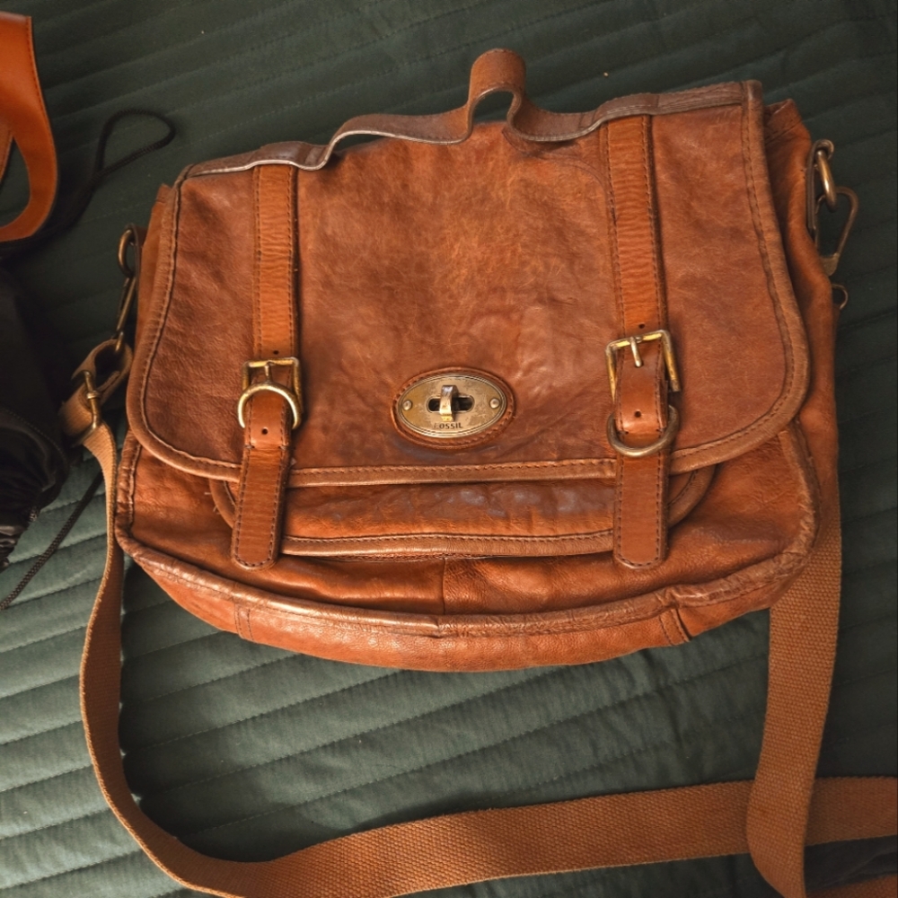 Vintage Fossil Crossbody Bag
